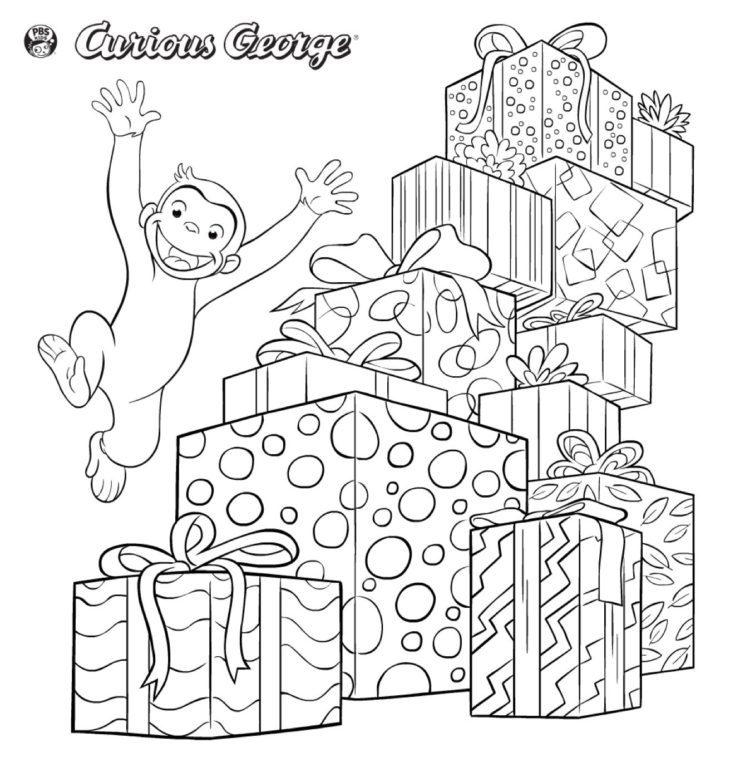 Gifts coloring page kids coloring pages kids for parents