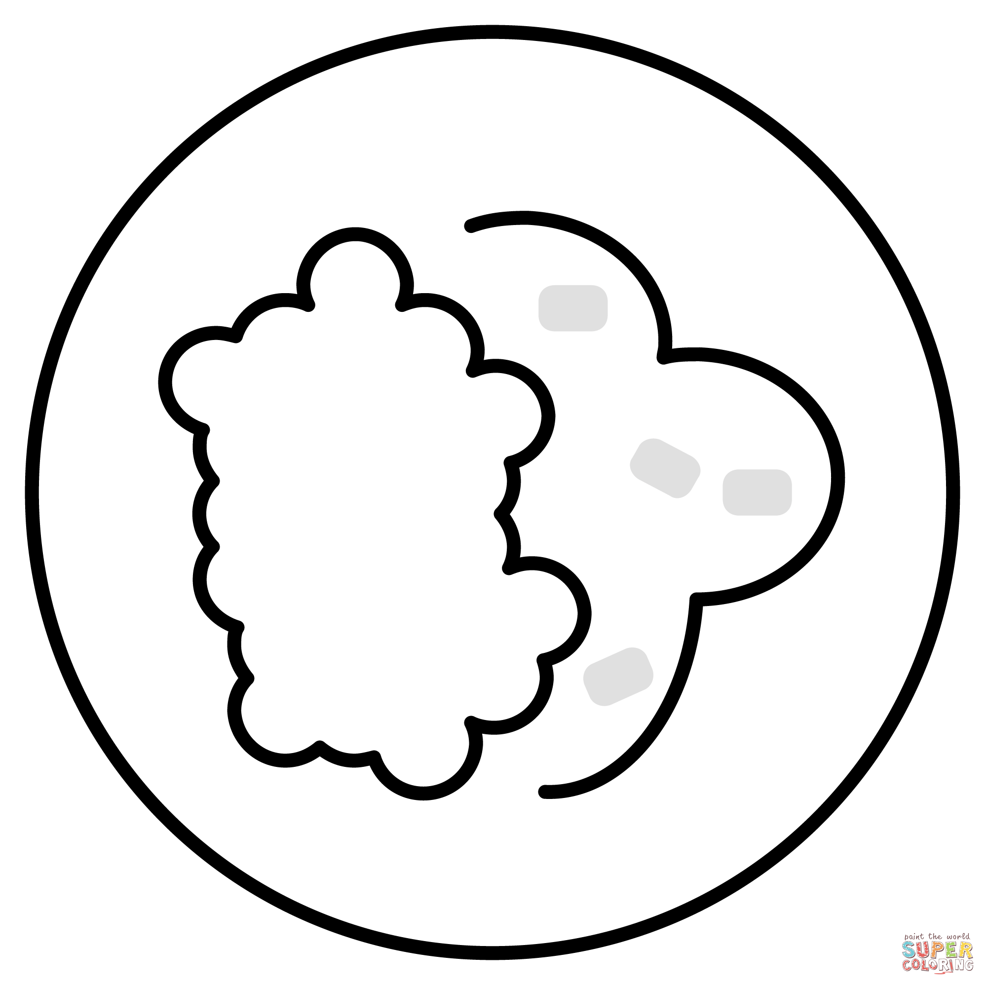 Curry rice emoji coloring page free printable coloring pages