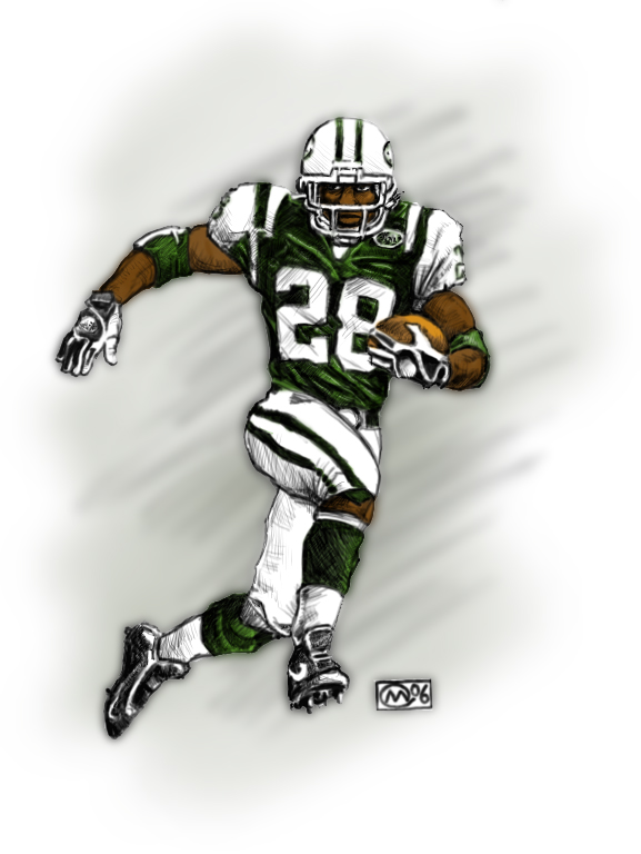 Curtis martin by green