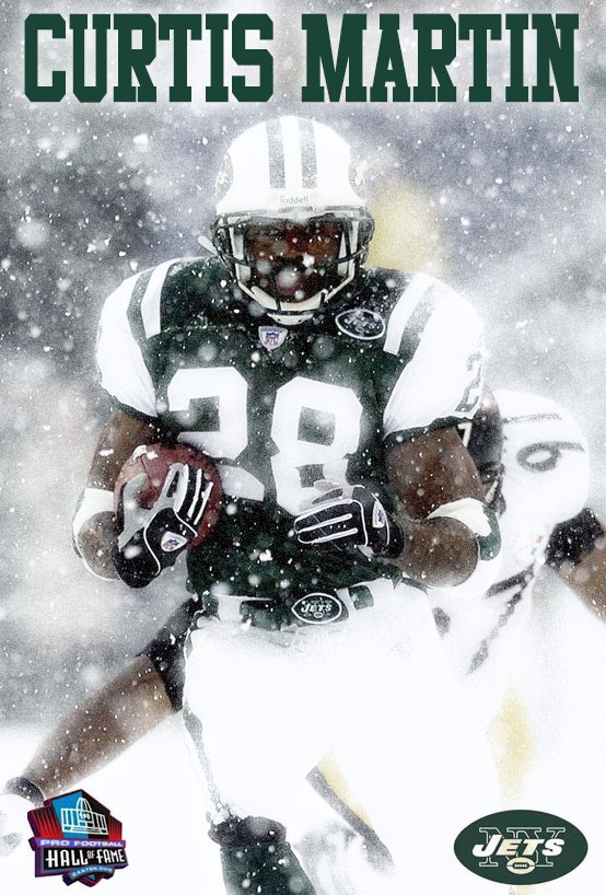 Curtis martin jets football new york football curtis martin