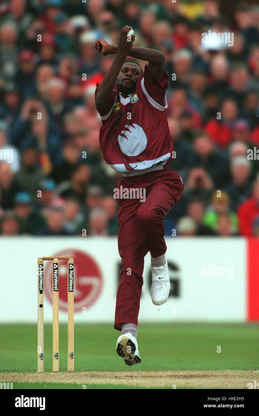 Curtly ambrose west indies may stock photo