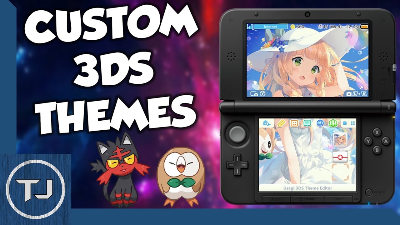 How to install custom ds themes homebrew tutorial