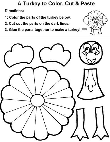 Fun thanksgiving coloring pages for preschoolers