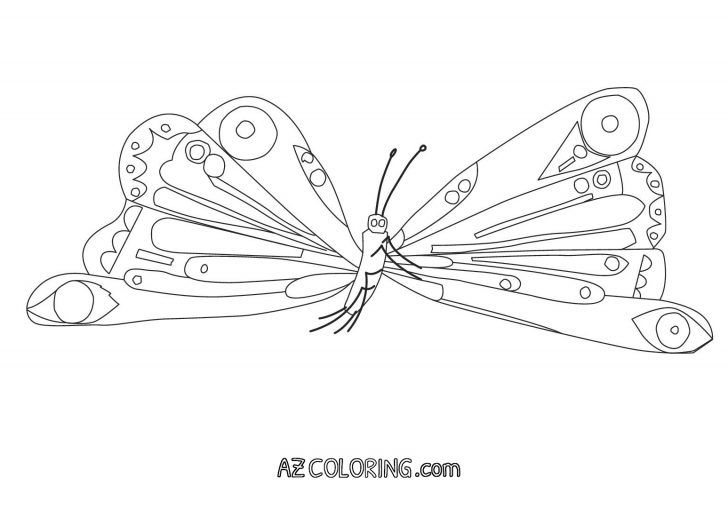 Hungry caterpillar coloring pages very hungry caterpillar coloring pages printables glandigoart