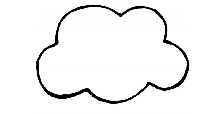 Cloud templatespdf baby coloring pages coloring pages angel coloring pages