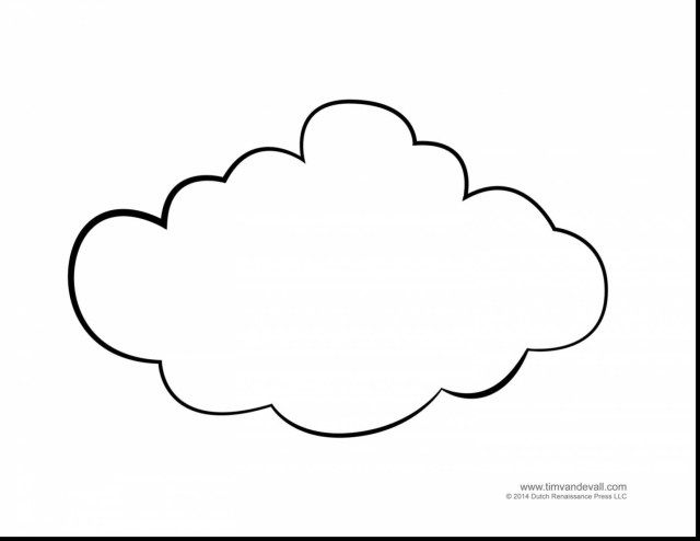 Amazing photo of cloud coloring page