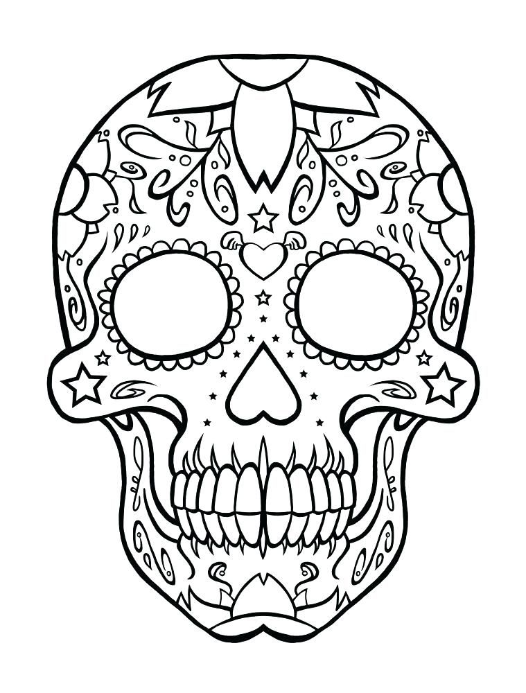 Free skull stencil printable templates guide patterns skull coloring pages free stencils printables skull stencil