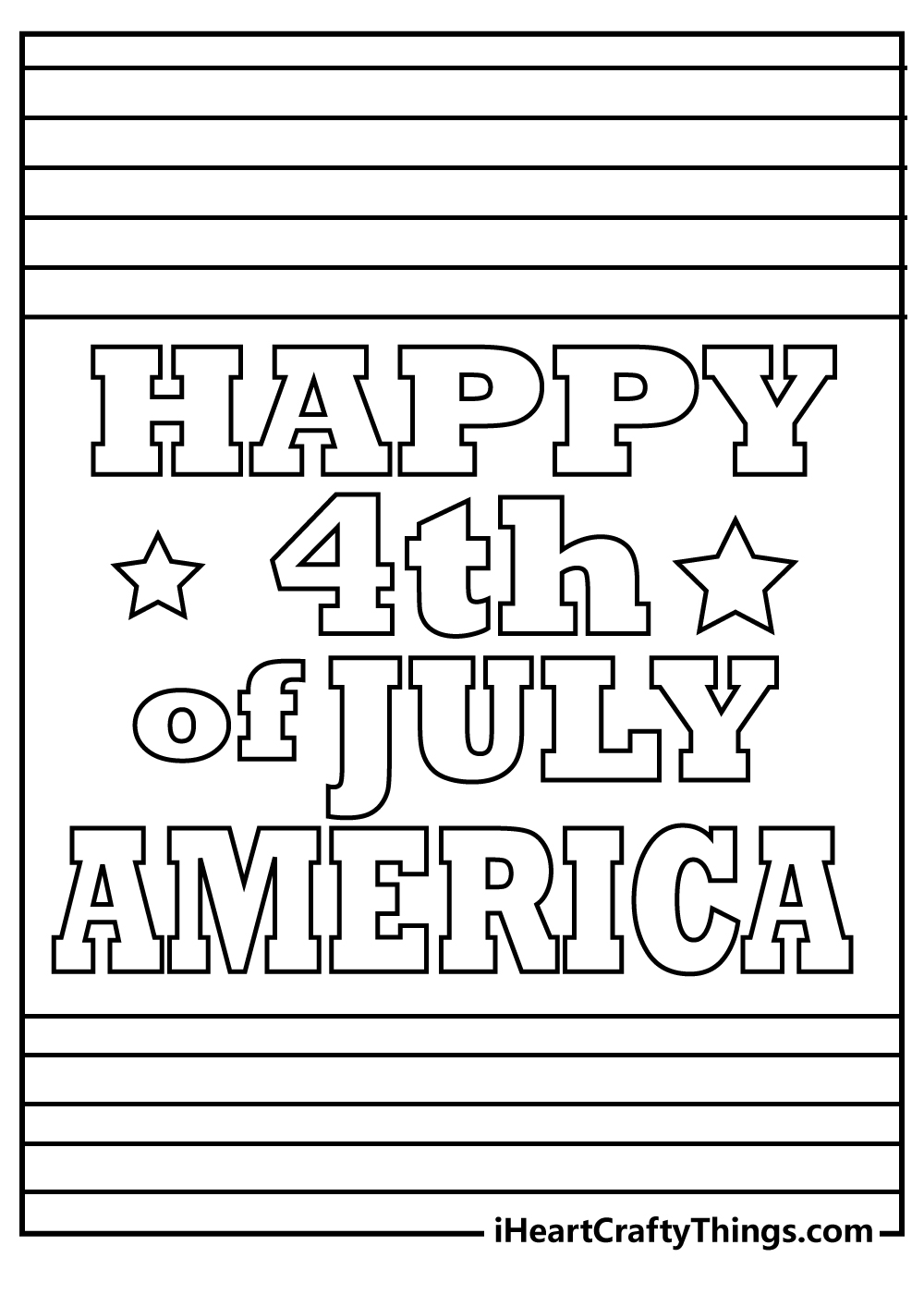 Th of july coloring pages free printables