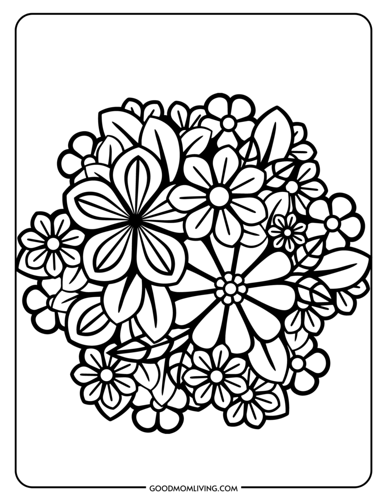 Free aesthetic coloring pages printable sheets