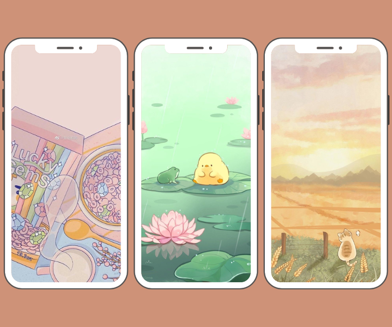 Best kawaii iphone wallpaper to download for free