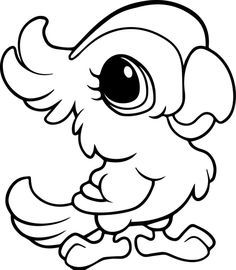 Cute animal coloring pages