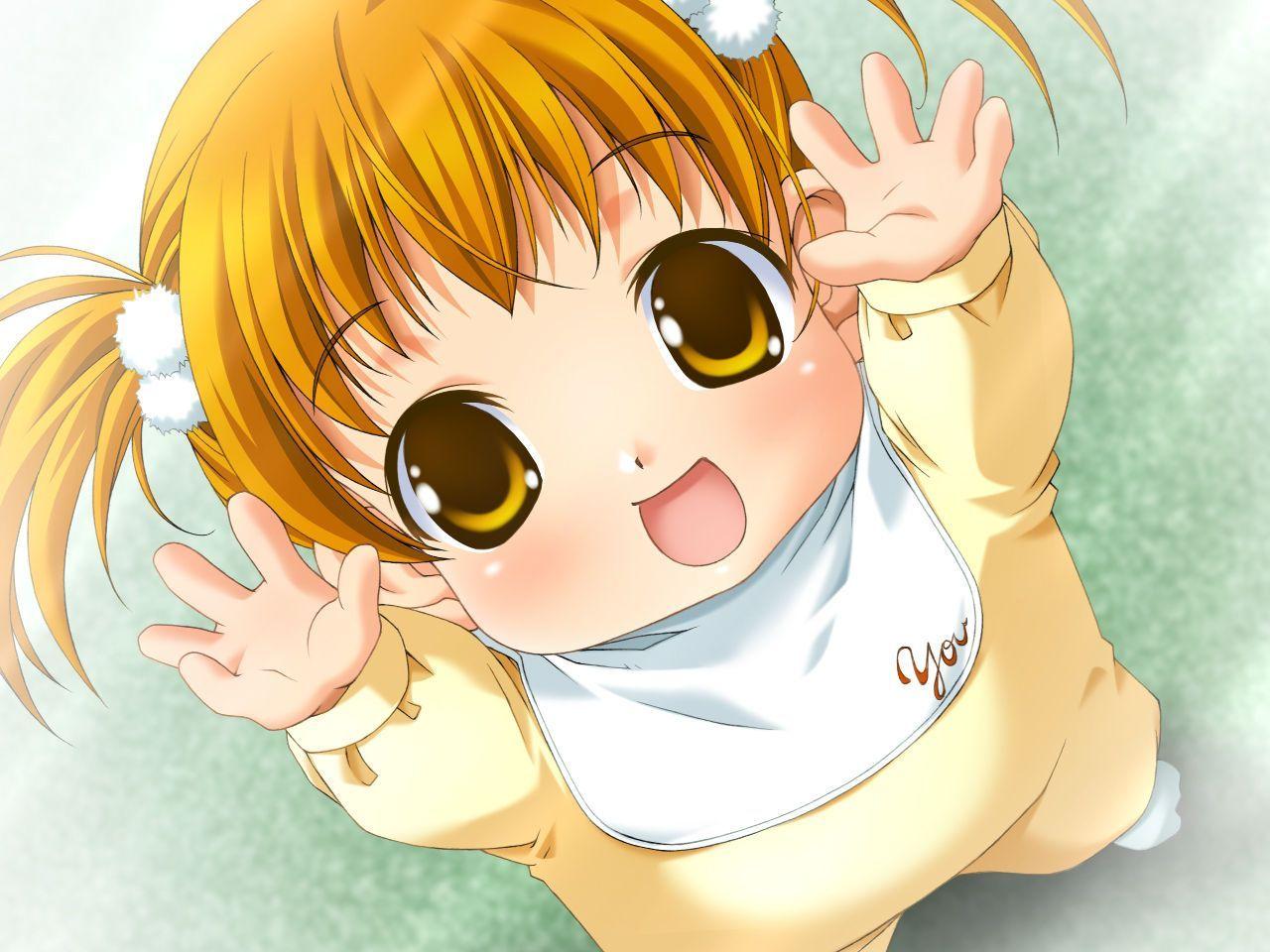 Cute anime kid girl wallpapers