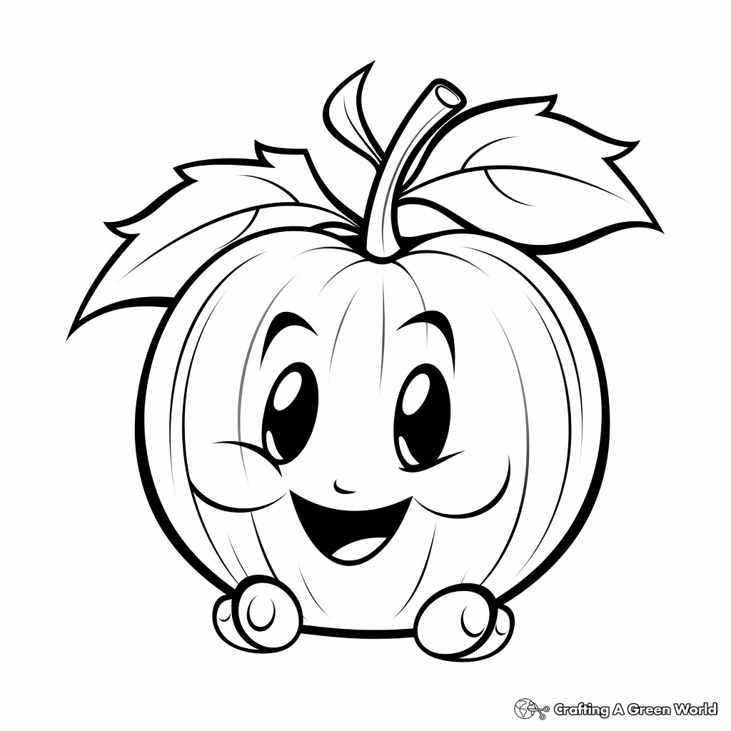 Apple coloring pages