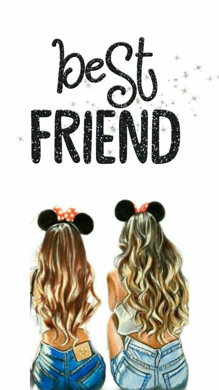Premium Vector  Cute best friends stickers with lettering friendship soul  mate homie buddy vibes bestie cool