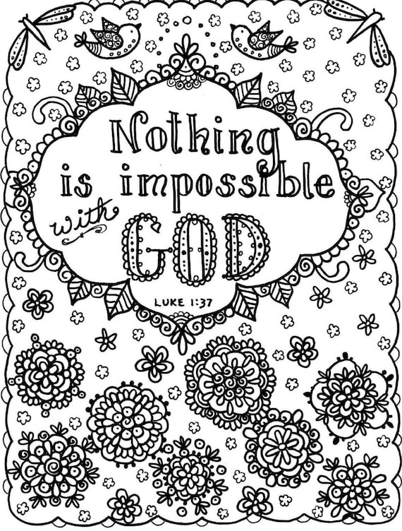 Bible verse christian coloring pages book