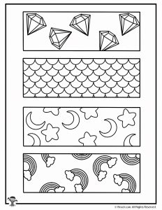 Printable coloring bookmarks woo jr kids activities childrens publishing