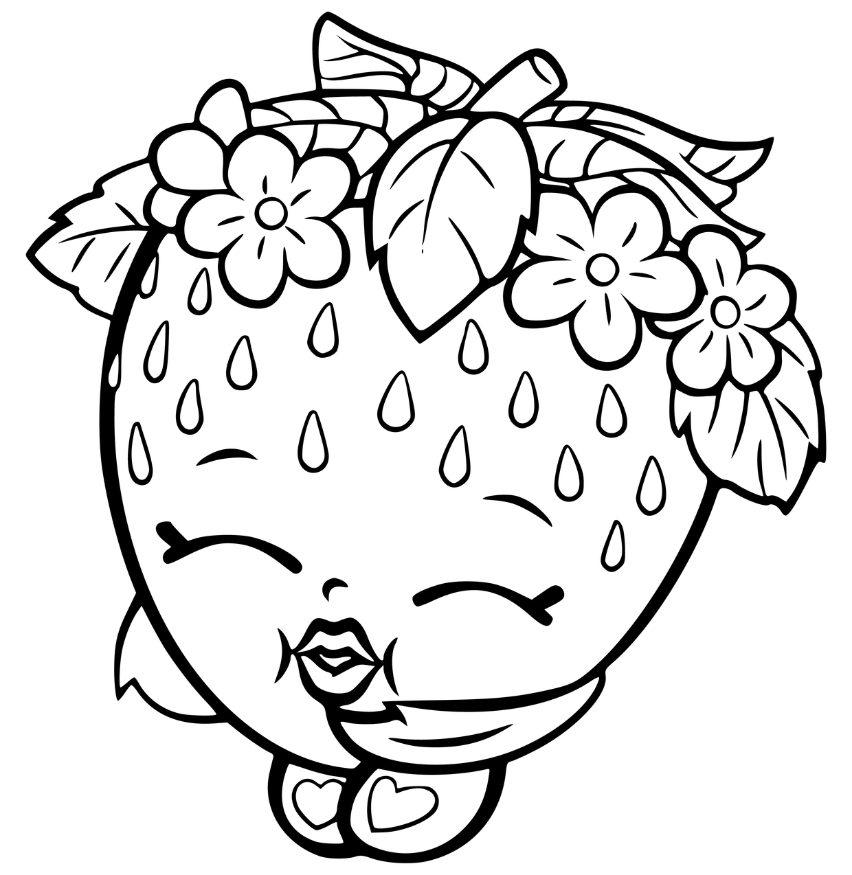 Shopkins coloring pages