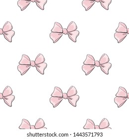 Cute seamless pattern beautiful hand drawn stock vector royalty free