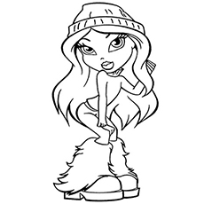 Top free printable bratz coloring pages online