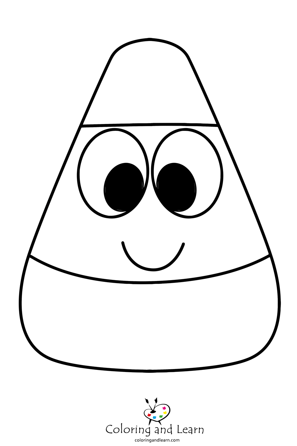 Corn coloring pages