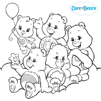 Care bear coloring book pages coloring pages printable for kids