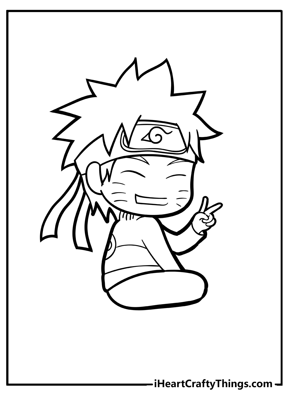 Chibi coloring pages free printables