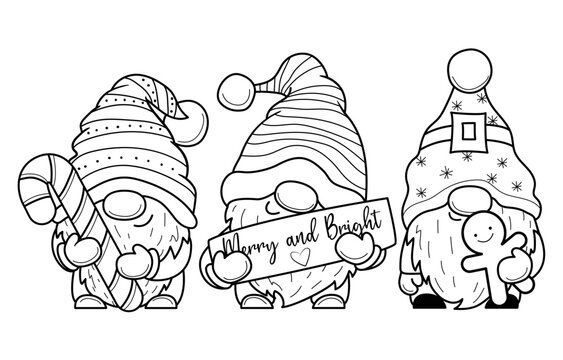 Christmas colouring book images â browse photos vectors and video