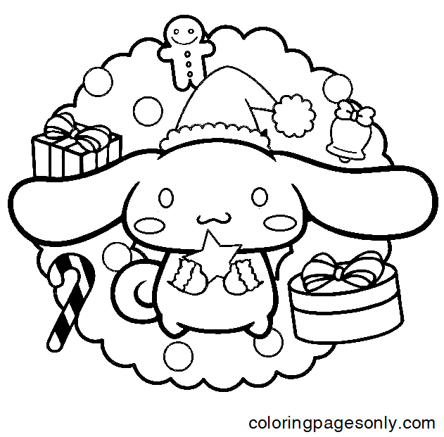 Cinnamoroll coloring pages printable for free download