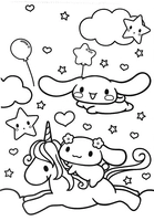 Ðï printable cinnamoroll coloring pages for free