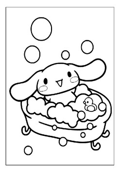 Captivating printable cinnamoroll coloring sheets for artistic kids