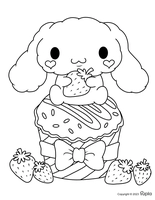 Ðï printable cinnamoroll coloring pages for free