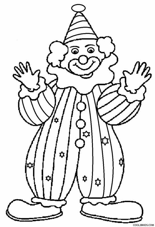 Printable clown coloring pages for kids coloring pages for kids unicorn coloring pages coloring pages