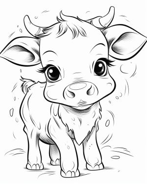 Cow coloring pages cow coloring pages cute coloring pages farm animal coloring pages
