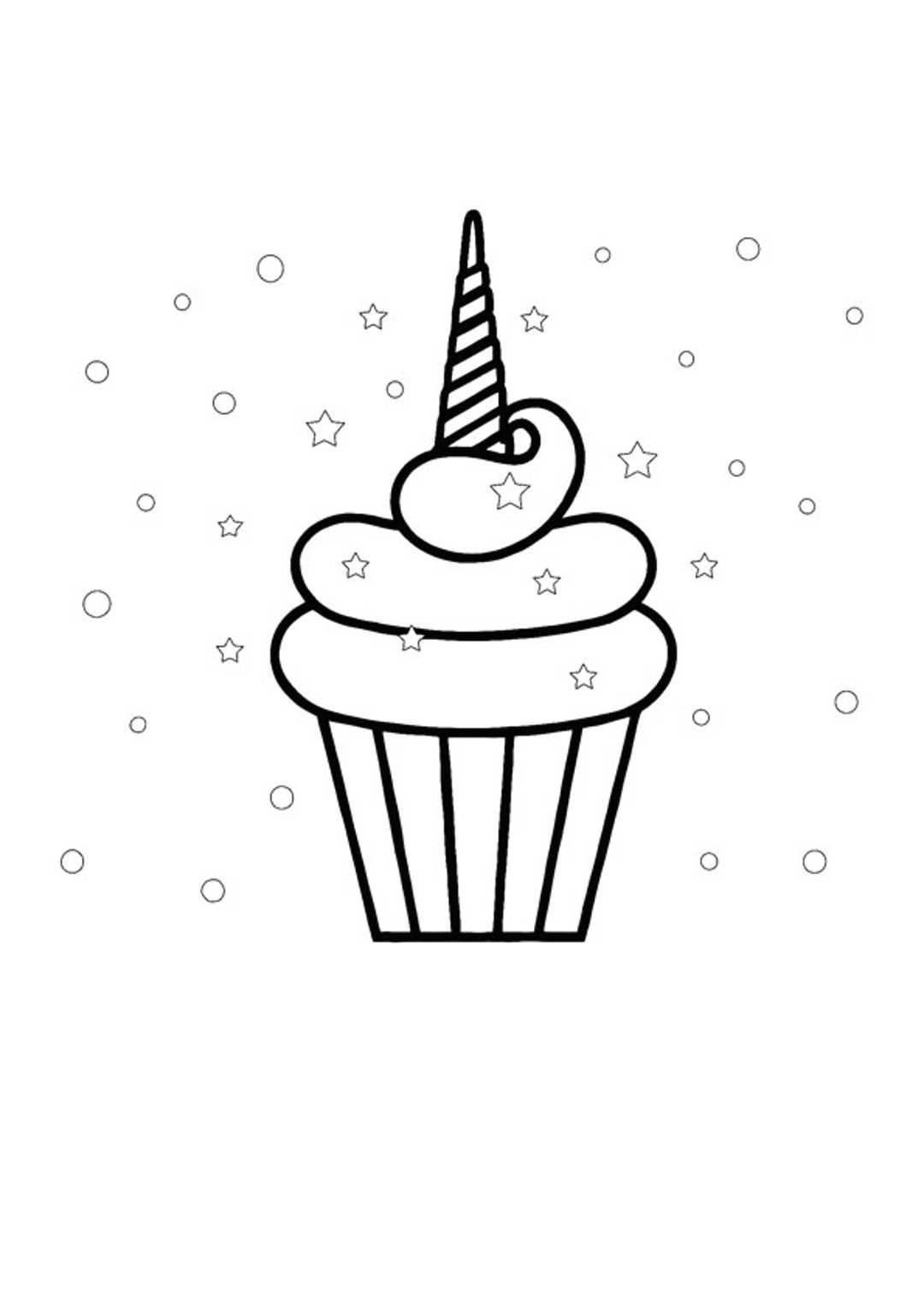 Unicorn cake coloring pages unicorn coloring pages cupcake coloring pages coloring pages