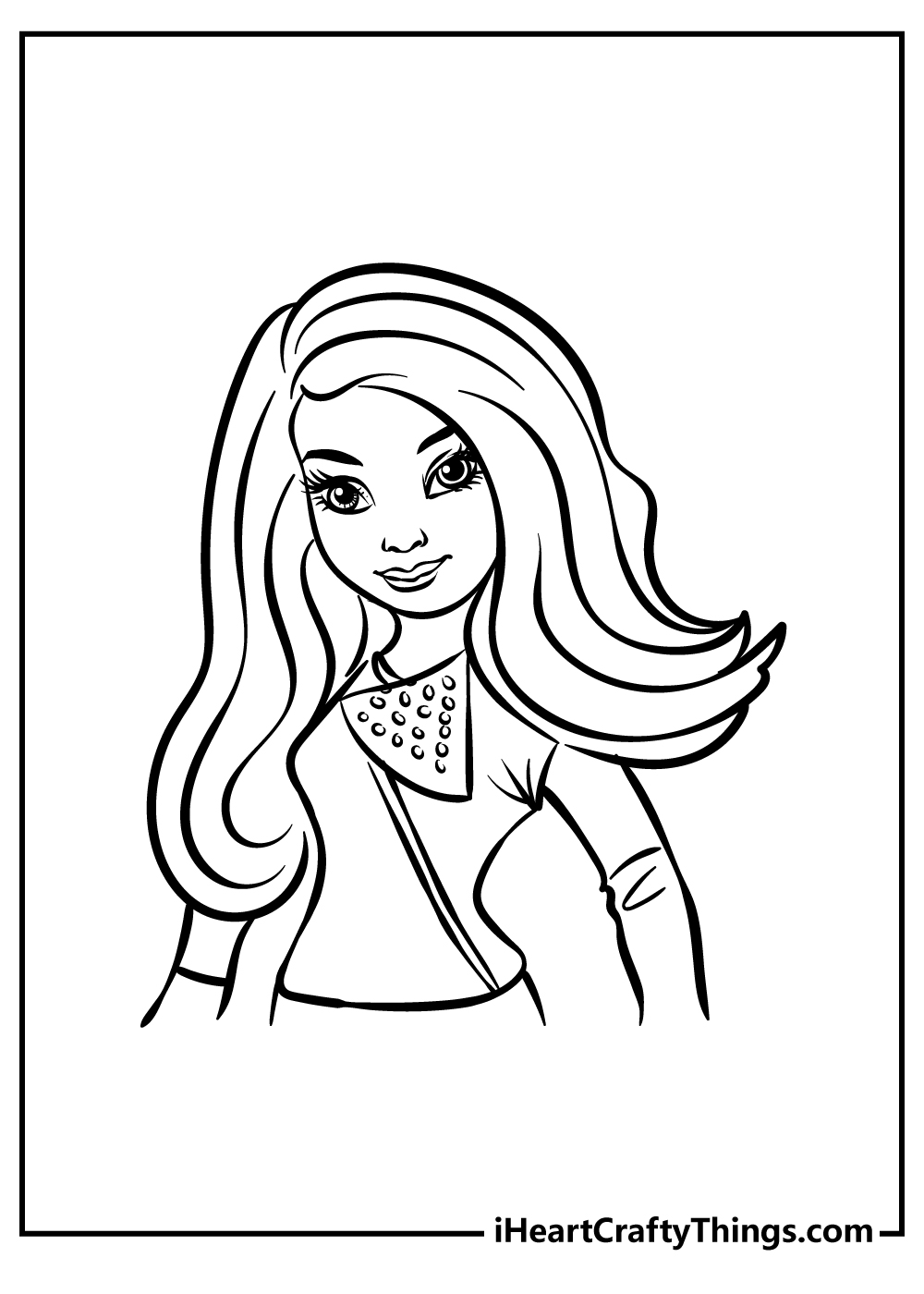 Descendants coloring pages free printables