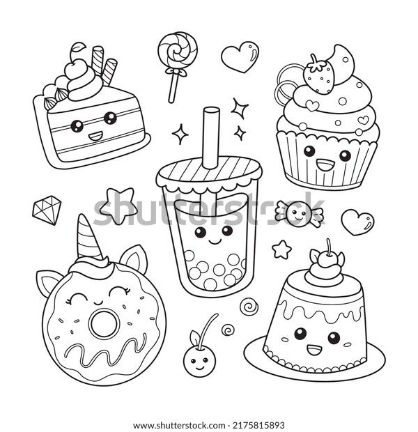 Kids food coloring page photos images and pictures