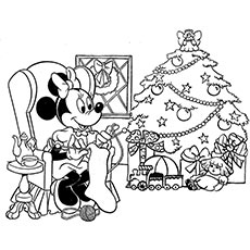 Top free printable disney christmas coloring pages online