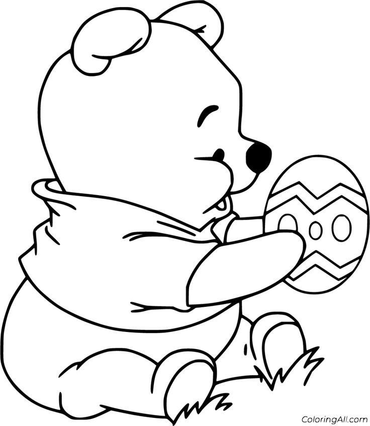 Easter cartoons coloring pages free printable and easy to use