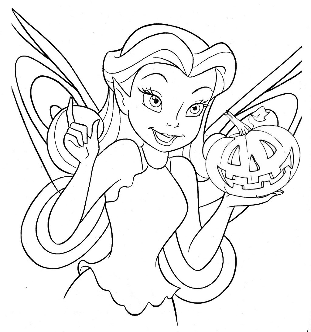 Free disney halloween coloring pages