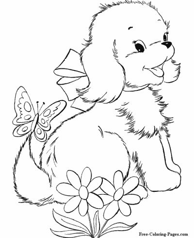 Free printable coloring pages of dogs and puppies puppy coloring pages animal coloring pages dog coloring page