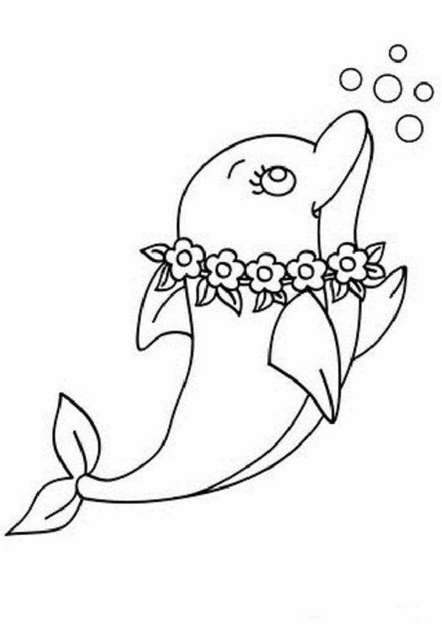 Free easy to print dolphin coloring pages dolphin coloring pages whale coloring pages animal coloring pages