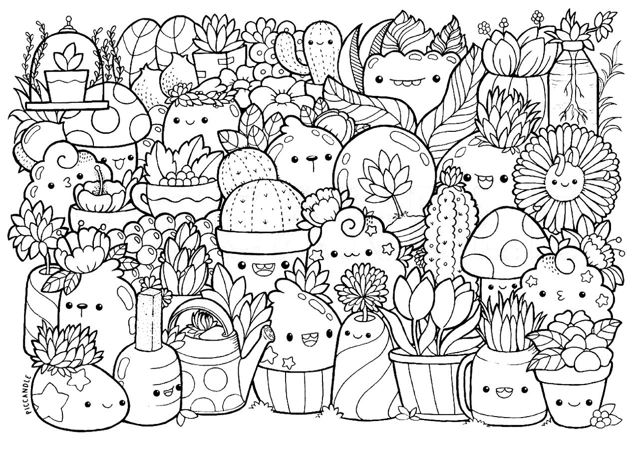 Pin by lyudmila andreeva on ð ðñðºñðñðºð doodle coloring detailed coloring pages cute doodle art