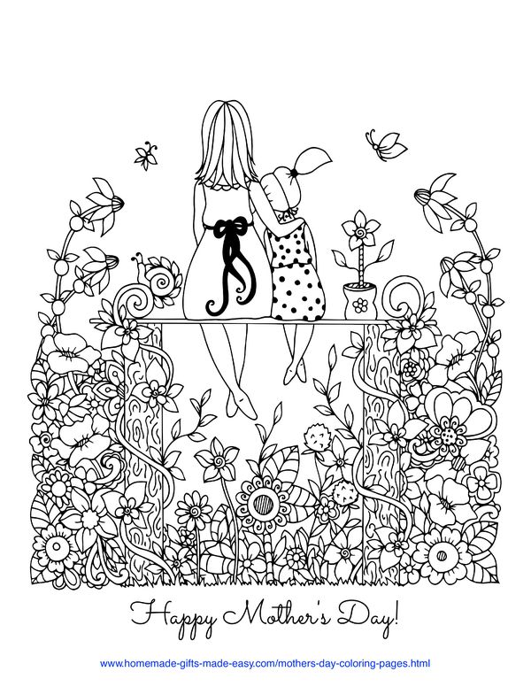 Free printable mothers day coloring pages for kids mothers day coloring pages coloring pages bear coloring pages