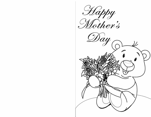 Printable mothers day coloring pages to keep kids busy â