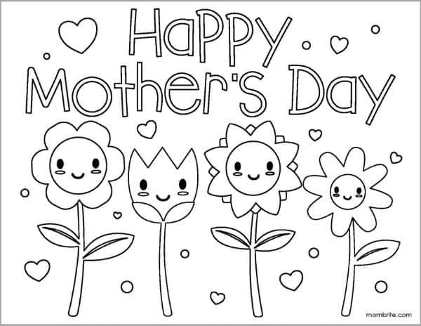 Free printable mothers day coloring pages mothers day coloring pages mothers day coloring cards mothers day crafts preschool