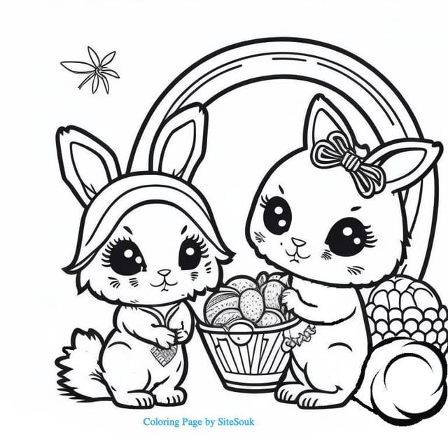 Printable easter bunny coloring pages s of coloring pages for free rveryfunnyyy