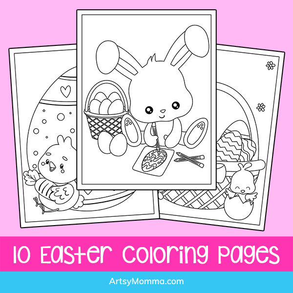 Printable easter coloring pages for kids