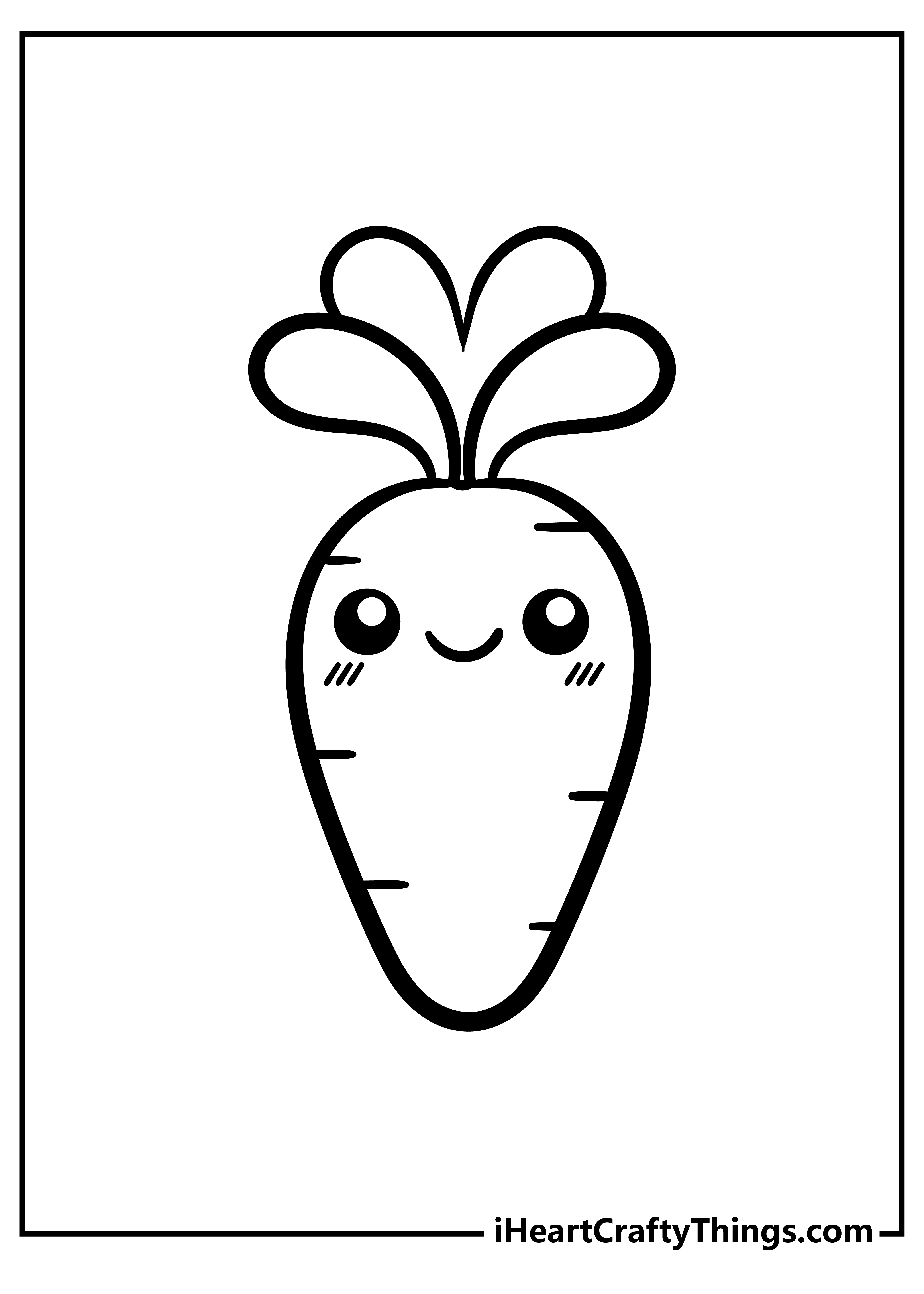 Cute food coloring pages free printables