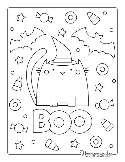 Free printable halloween coloring pages