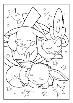 Explore the ultimate printable eevee evolutions coloring pages collection